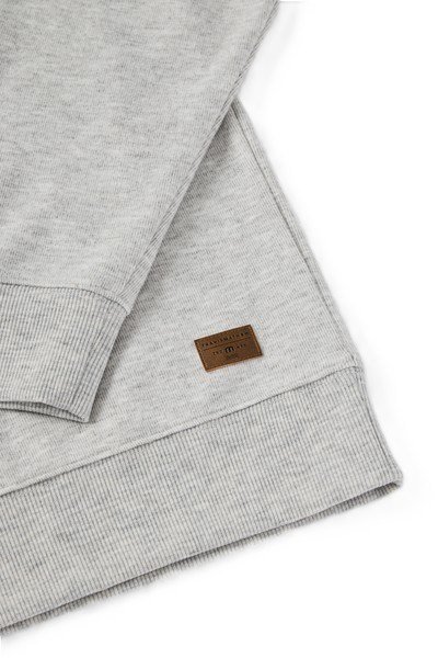 Travis Mathew Cloud 1/4 zip męski sweter, szary