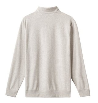 Travis Mathew Cloud 1/4 zip męski sweter, szary