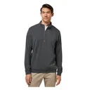Travis Mathew Cloud 1/4 zip męski sweter, czarny