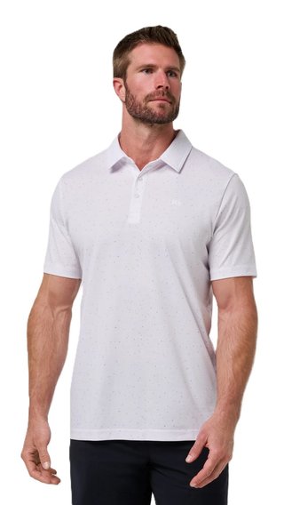 Travis Mathew Special Trip męskie polo, białe