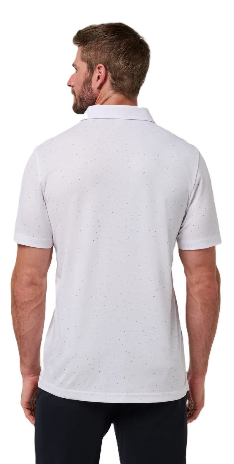 Travis Mathew Special Trip męskie polo, białe