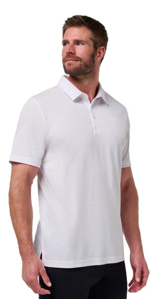 Travis Mathew Special Trip męskie polo, białe