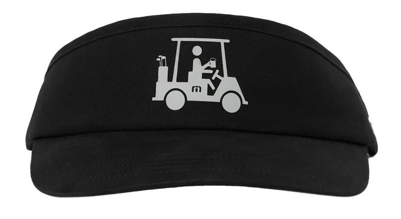 Travis Mathew Mapes Visor męski daszek, czarny