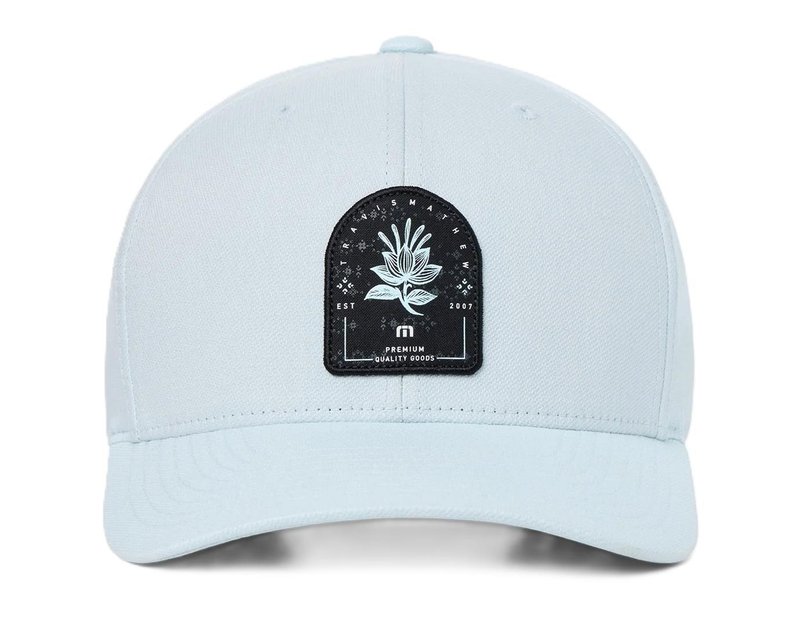 Travis Mathew Frequent Lodger Snapback czapka z daszkiem, azzurro