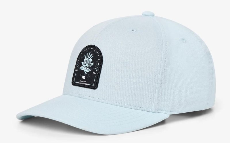 Travis Mathew Frequent Lodger Snapback czapka z daszkiem, azzurro