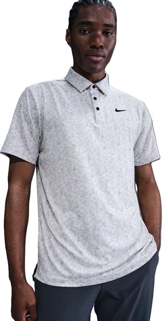 Nike Dri-Fit Tour męskie polo, photon dust/black