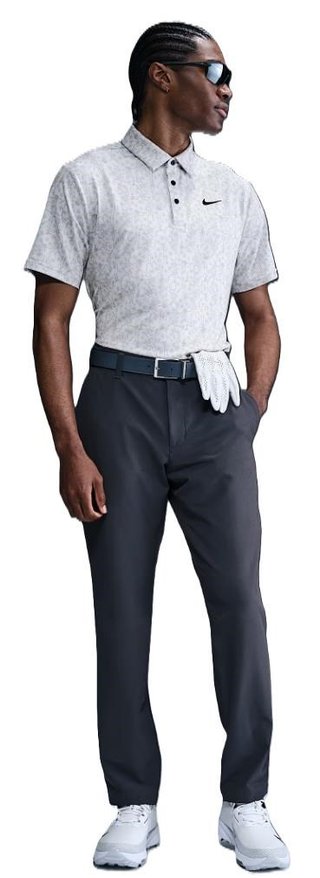 Nike Dri-Fit Tour męskie polo, photon dust/black
