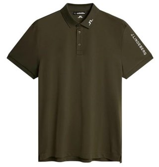 J.Lindeberg Tour Tech męskie polo, forest green