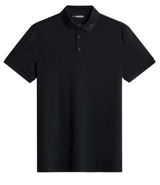 J.Lindeberg KV Print męskie polo, czarne