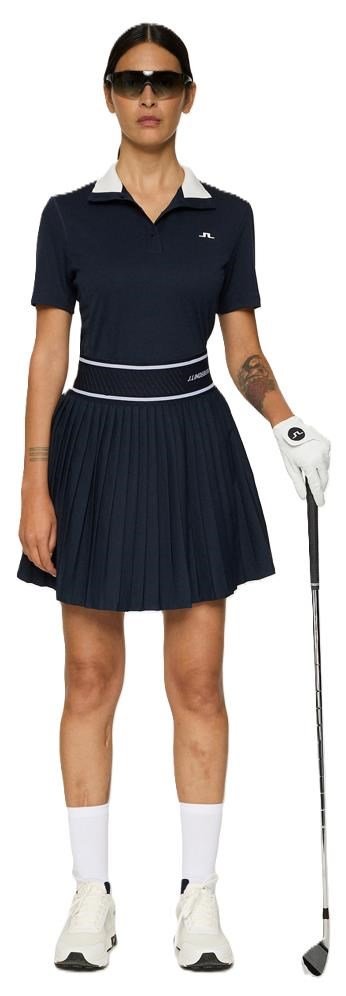 J.Lindeberg Piper damskie polo, granatowe