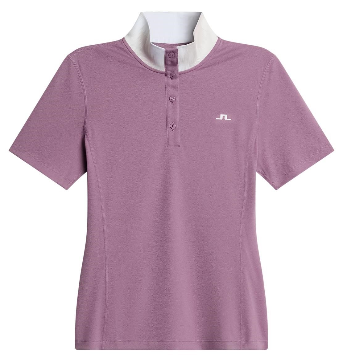 J.Lindeberg Piper damskie polo, very grape