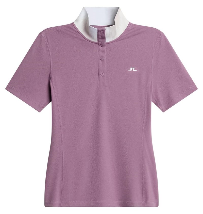J.Lindeberg Piper damskie polo, very grape