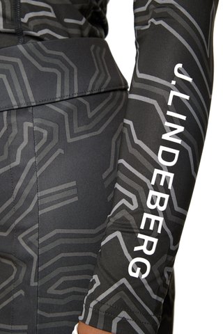J.Lindeberg Ella Print Compression damska koszulka, asphalt