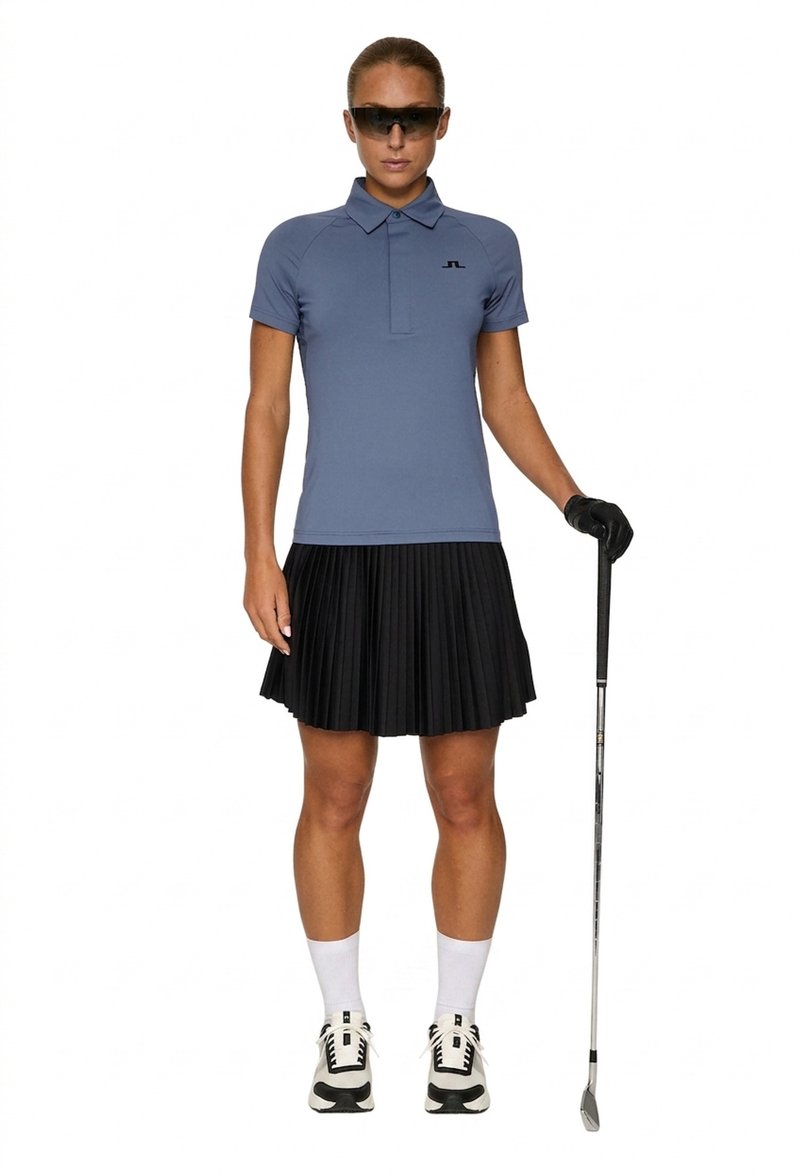 J.Lindeberg Bobi damskie polo, vintage indigo