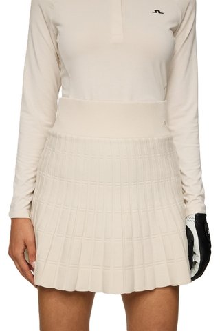 J.Lindeberg Esmeralda Knitted spódnica golfowa, moonbeam