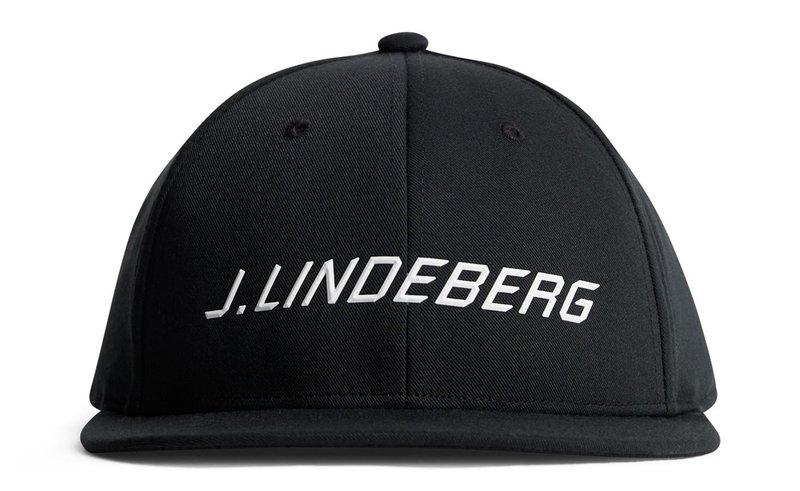 J.Lindeberg Drive Cap czapka z daszkiem, czarna
