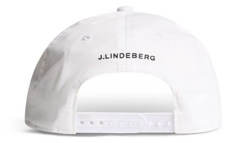 J.Lindeberg Drive Cap czapka z daszkiem, biała