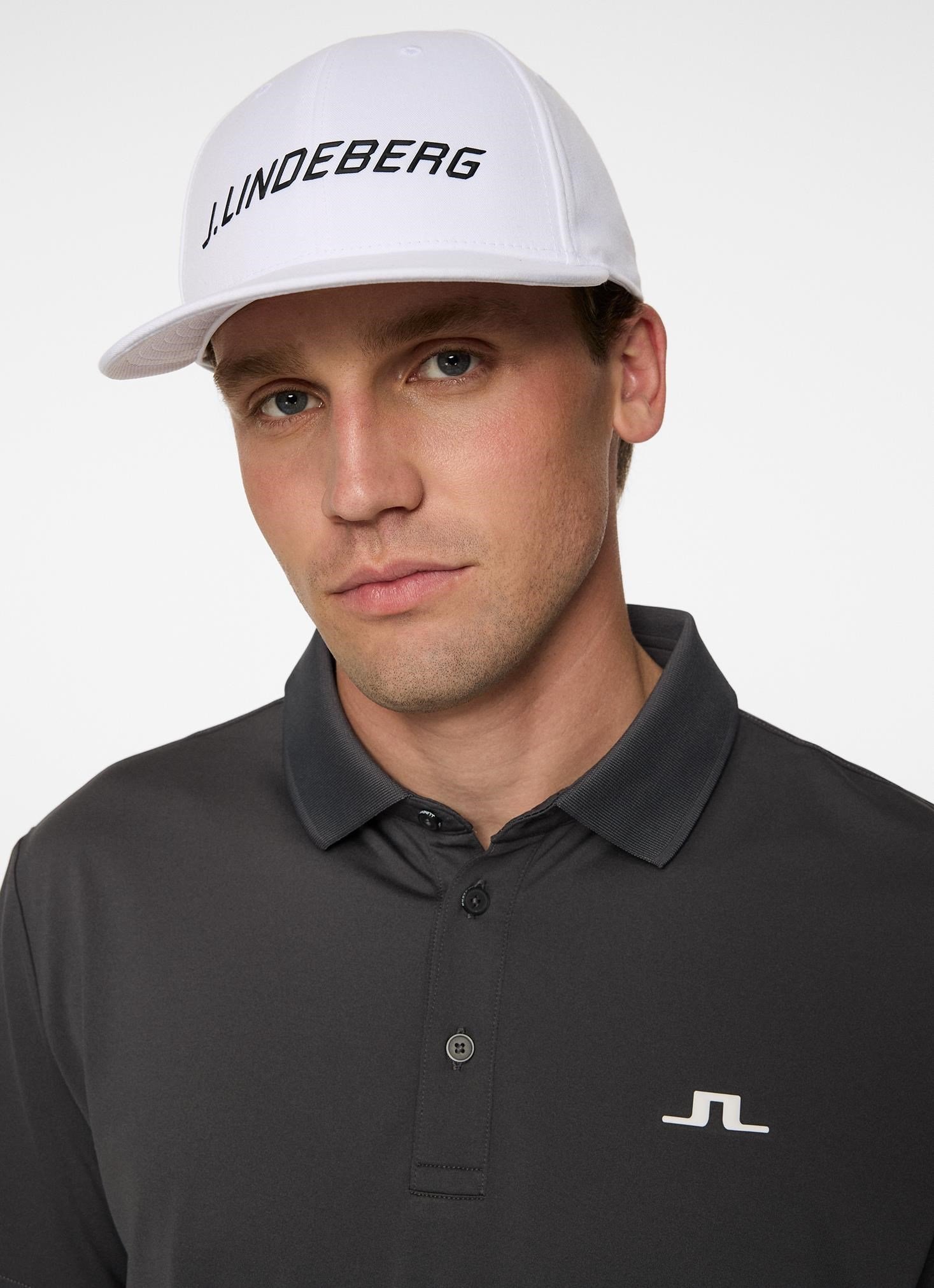 J.Lindeberg Drive Cap czapka z daszkiem, biała