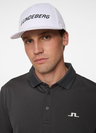 J.Lindeberg Drive Cap czapka z daszkiem, biała