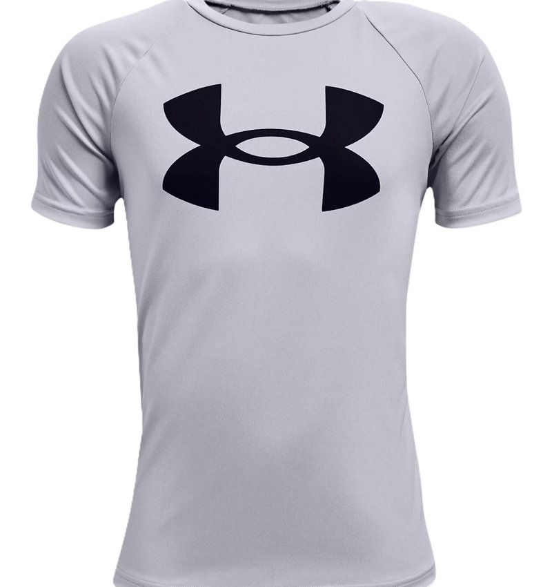 Under Armour Tech Big Logo junior t-shirt, szary