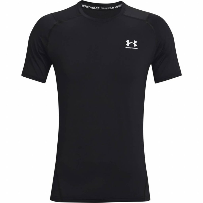 Under Armour HG Fitted SS męski T-shirt, czarne