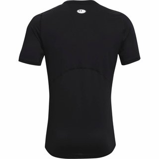 Under Armour HG Fitted SS męski T-shirt, czarne