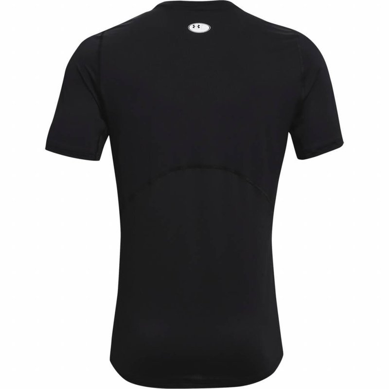 Under Armour HG Fitted SS męski T-shirt, czarne