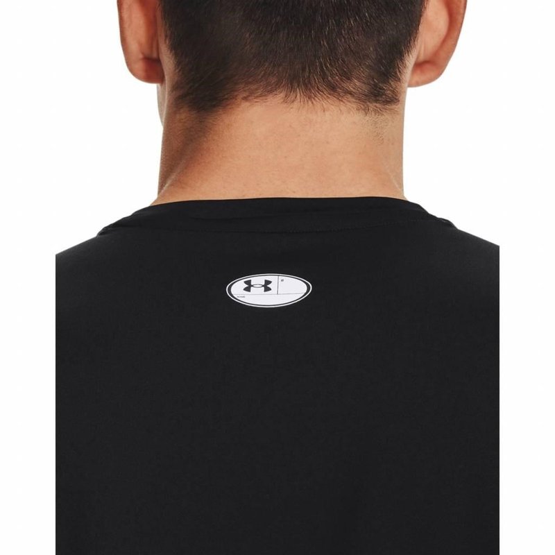Under Armour HG Fitted SS męski T-shirt, czarne