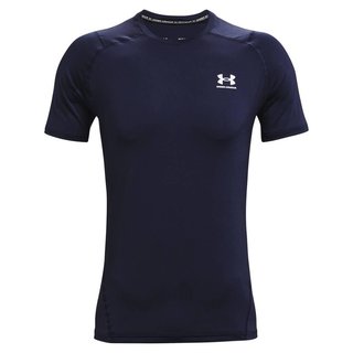 Under Armour HG Fitted SS męski T-shirt, granatowe