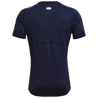 Under Armour HG Fitted SS męski T-shirt, granatowe