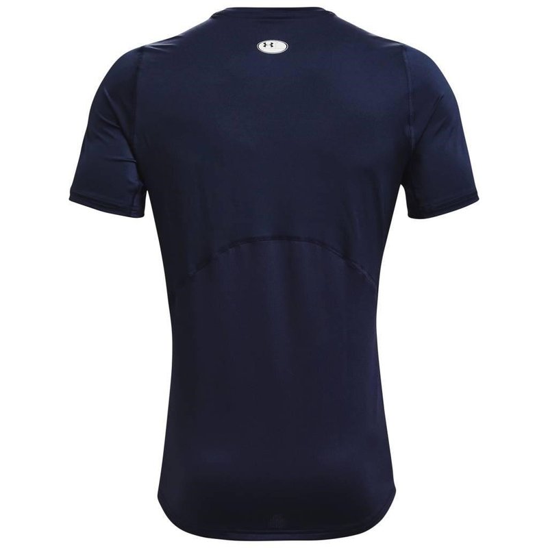 Under Armour HG Fitted SS męski T-shirt, granatowe