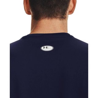 Under Armour HG Fitted SS męski T-shirt, granatowe