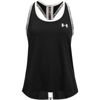 Under Armour Knockout Tank top dziewczęcy, czarny