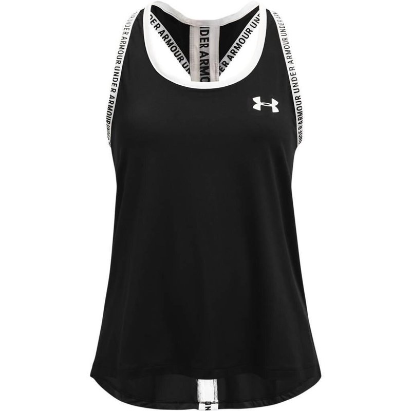 Under Armour Knockout Tank top dziewczęcy, czarny