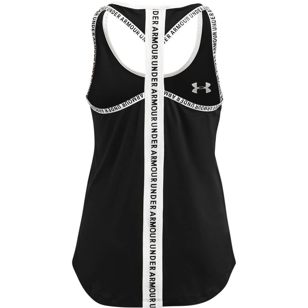 Under Armour Knockout Tank top dziewczęcy, czarny