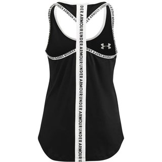 Under Armour Knockout Tank top dziewczęcy, czarny
