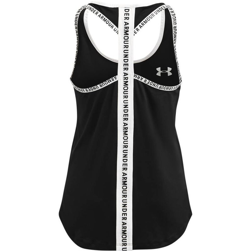 Under Armour Knockout Tank top dziewczęcy, czarny