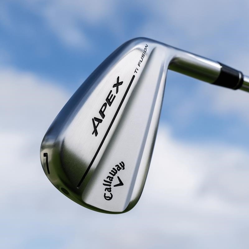 Callaway Apex Ti Fusion Plated irony męskie, stal