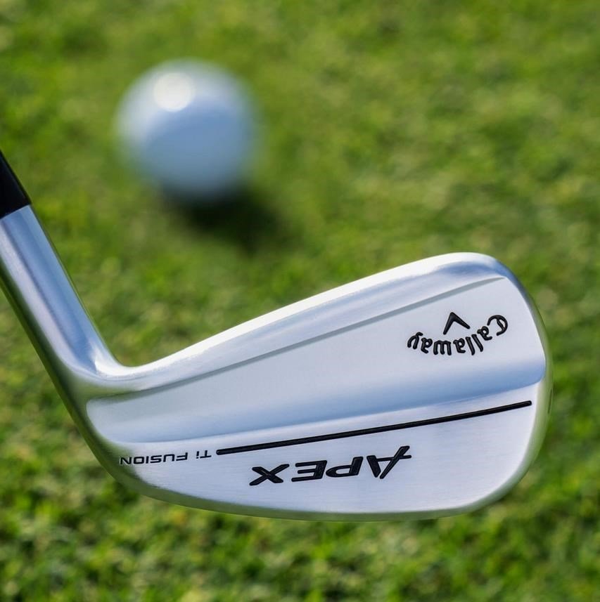 Callaway Apex Ti Fusion Plated irony męskie, stal