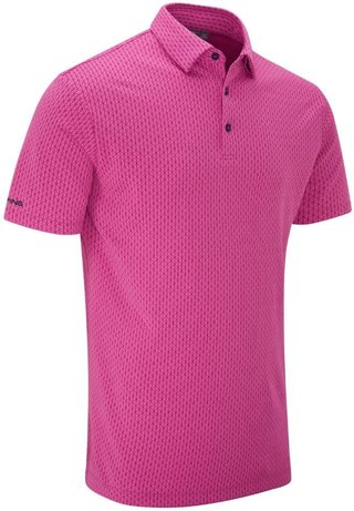 Ping Hershel męskie polo, różowy