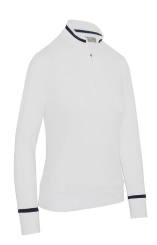 Callaway Thermal Long Sleeve Colourblock damska koszulka, biała