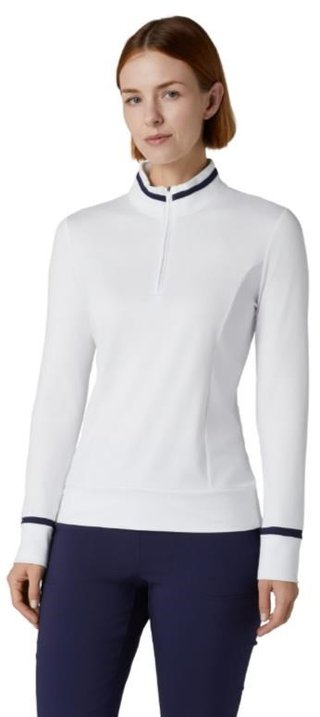 Callaway Thermal Long Sleeve Colourblock damska koszulka, biała