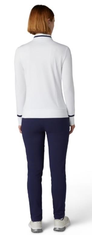 Callaway Thermal Long Sleeve Colourblock damska koszulka, biała