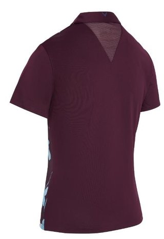 Callaway Stemmed Floral damskie polo, potent purple