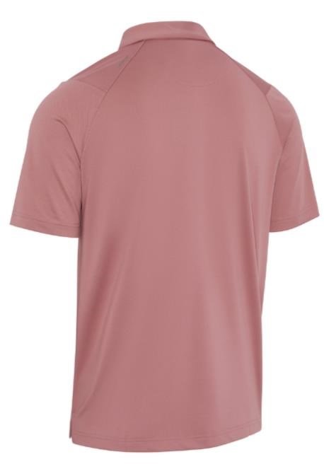 Callaway Swing Tech Tour Fit Solid męskie polo, mesa rose