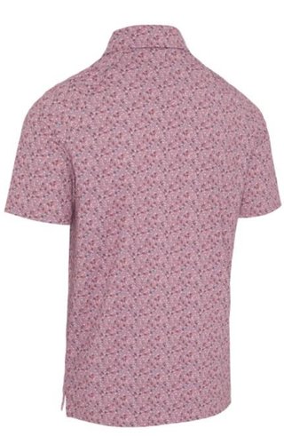 Callaway Novelty Confetti Print męskie polo, mesa rose