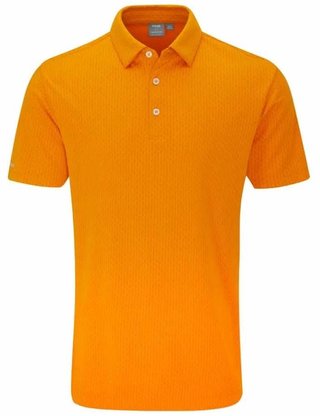PING Hershel męskie polo, sunburst multi