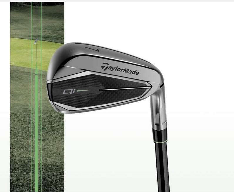 TaylorMade Qi Gunmetal Edition irony męskie, stal