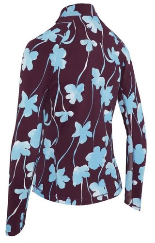 Callaway Stemmed Floral Sun Protection damski top, potent purple