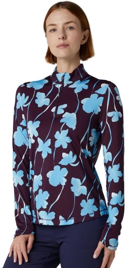 Callaway Stemmed Floral Sun Protection damski top, potent purple